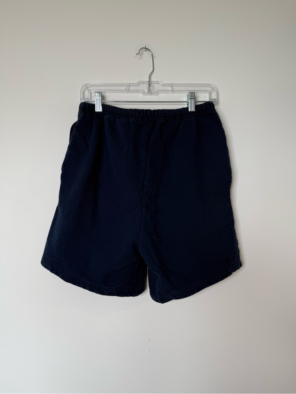 Vintage Champion Dark Blue sweat shorts - Picture 2 of 4